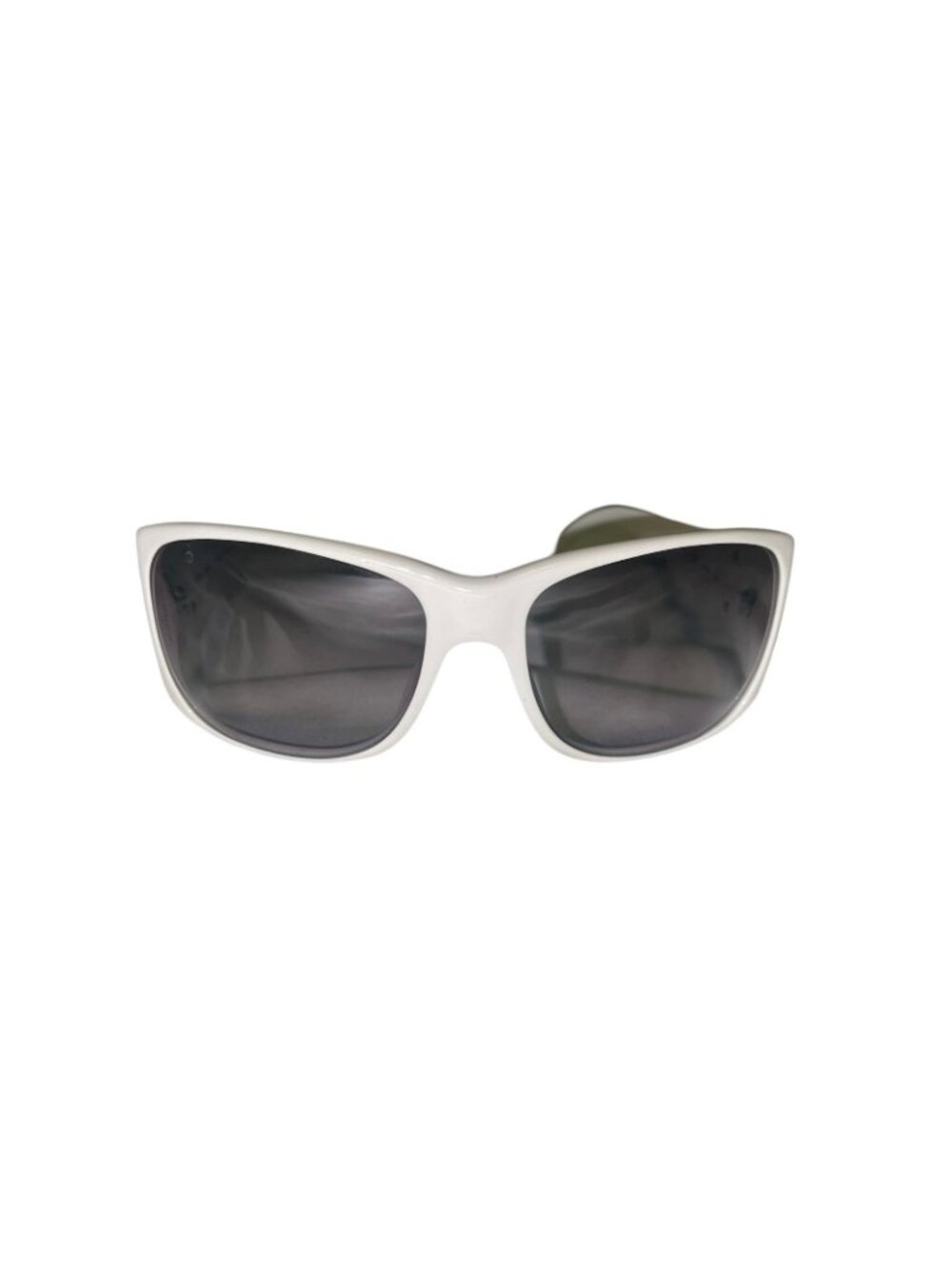 Chanel 5083-H White Sunglasses CC Logo Mother of Pearl Italy Vintage - Picture 7 of 9